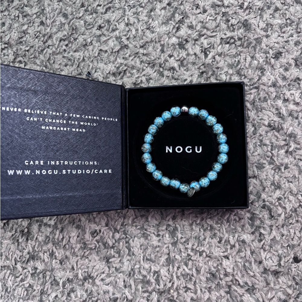 NOGU Turquoise Beaded Bracelet - Picture 2 of 2